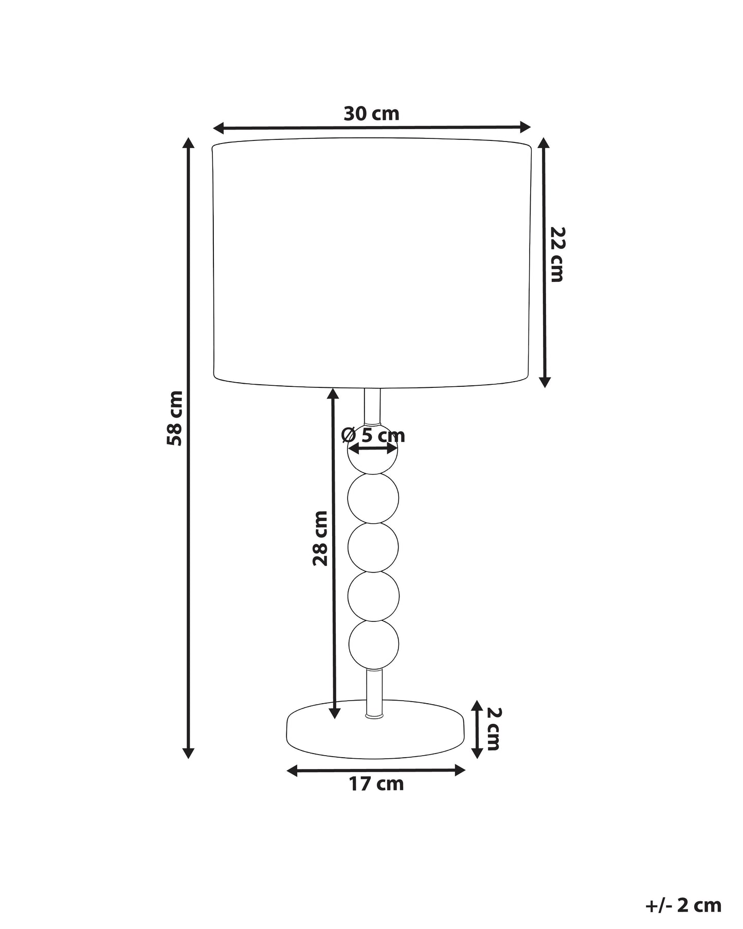 Table Lamp LOKY Metal Brass