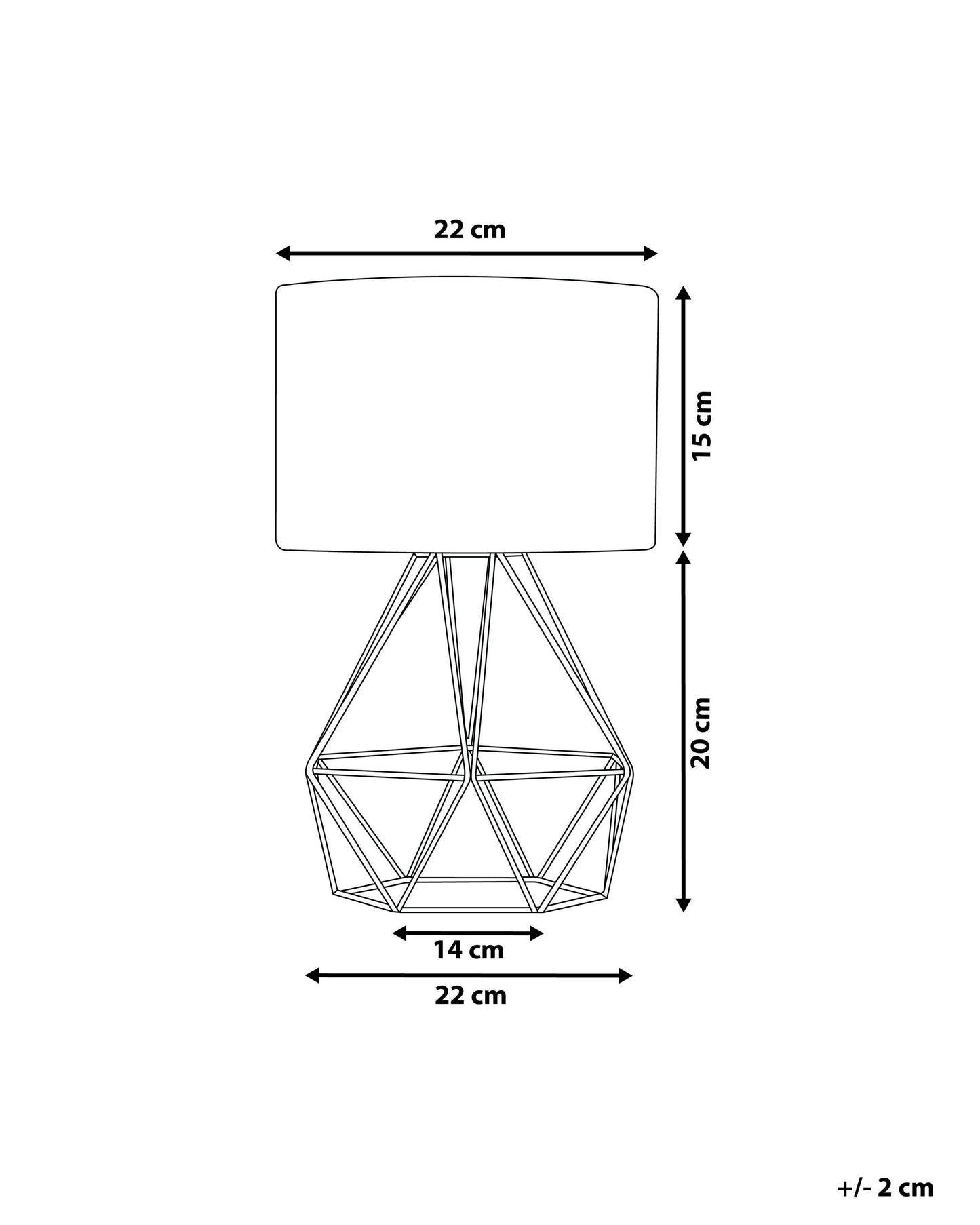 Table Lamp MARONI Metal Black