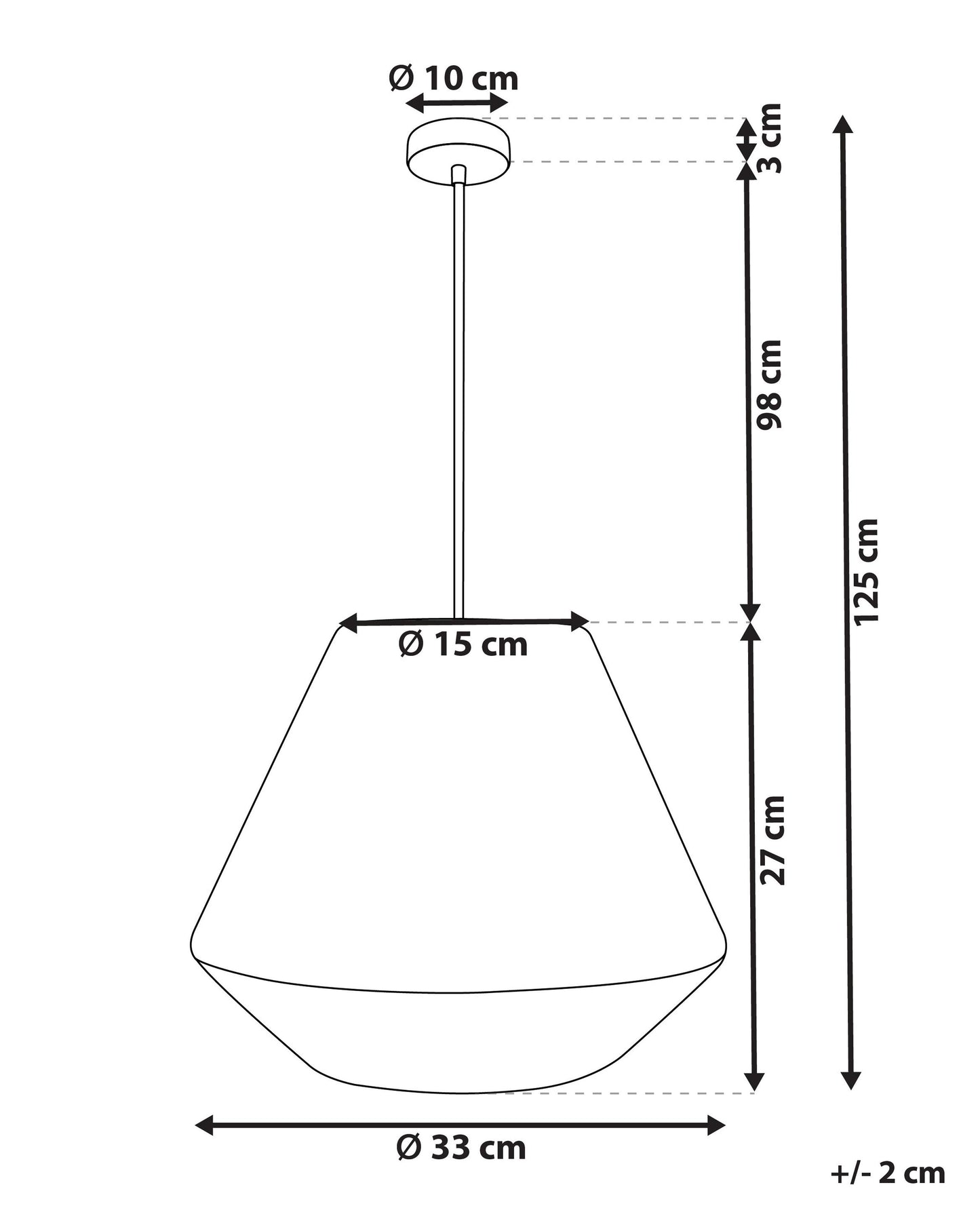 Pendant Lamp DAMIT Wicker Natural