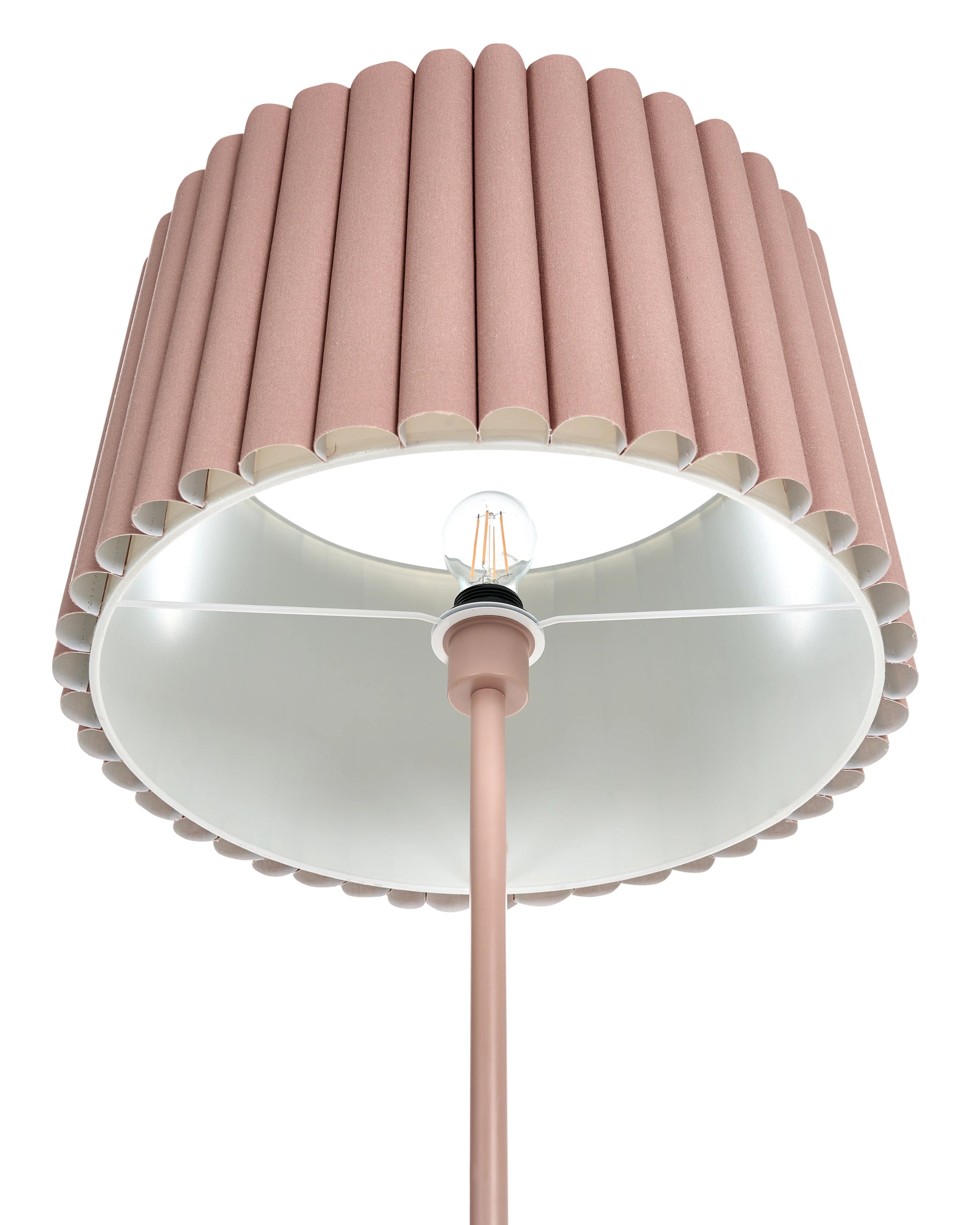  Floor Lamp LOURENS Metal Light Brown