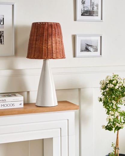  Table Lamp MADURU Ceramic White