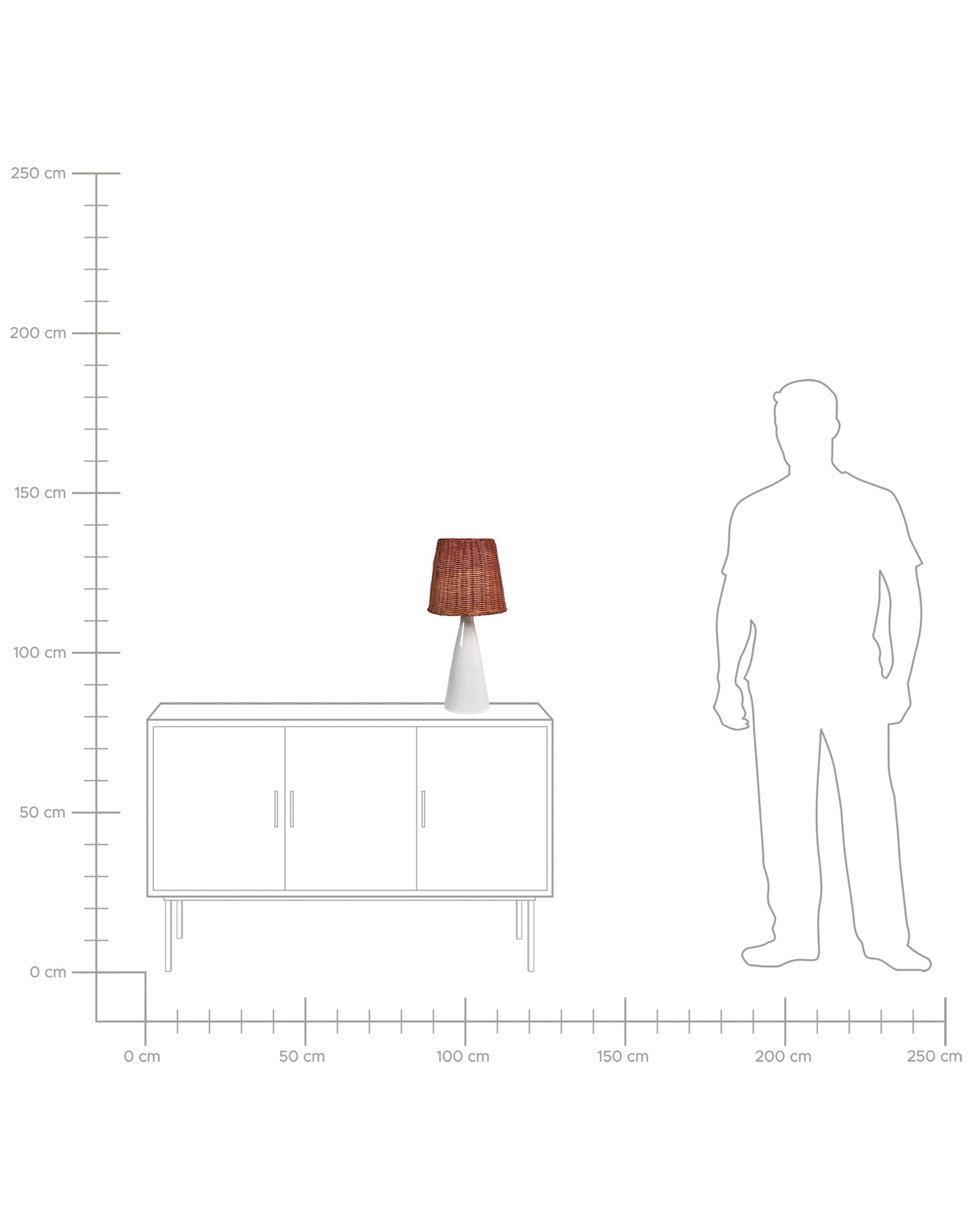  Table Lamp MADURU Ceramic White
