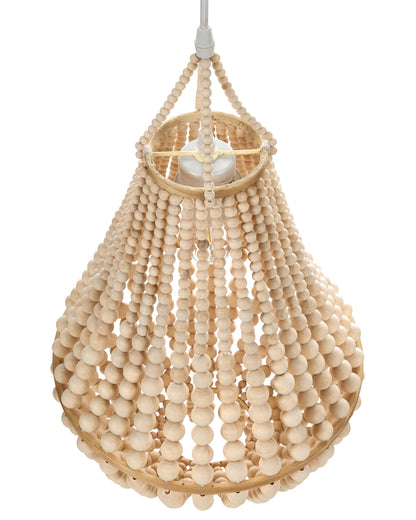  Chandelier KUMBUKKAN Wood Light Brown