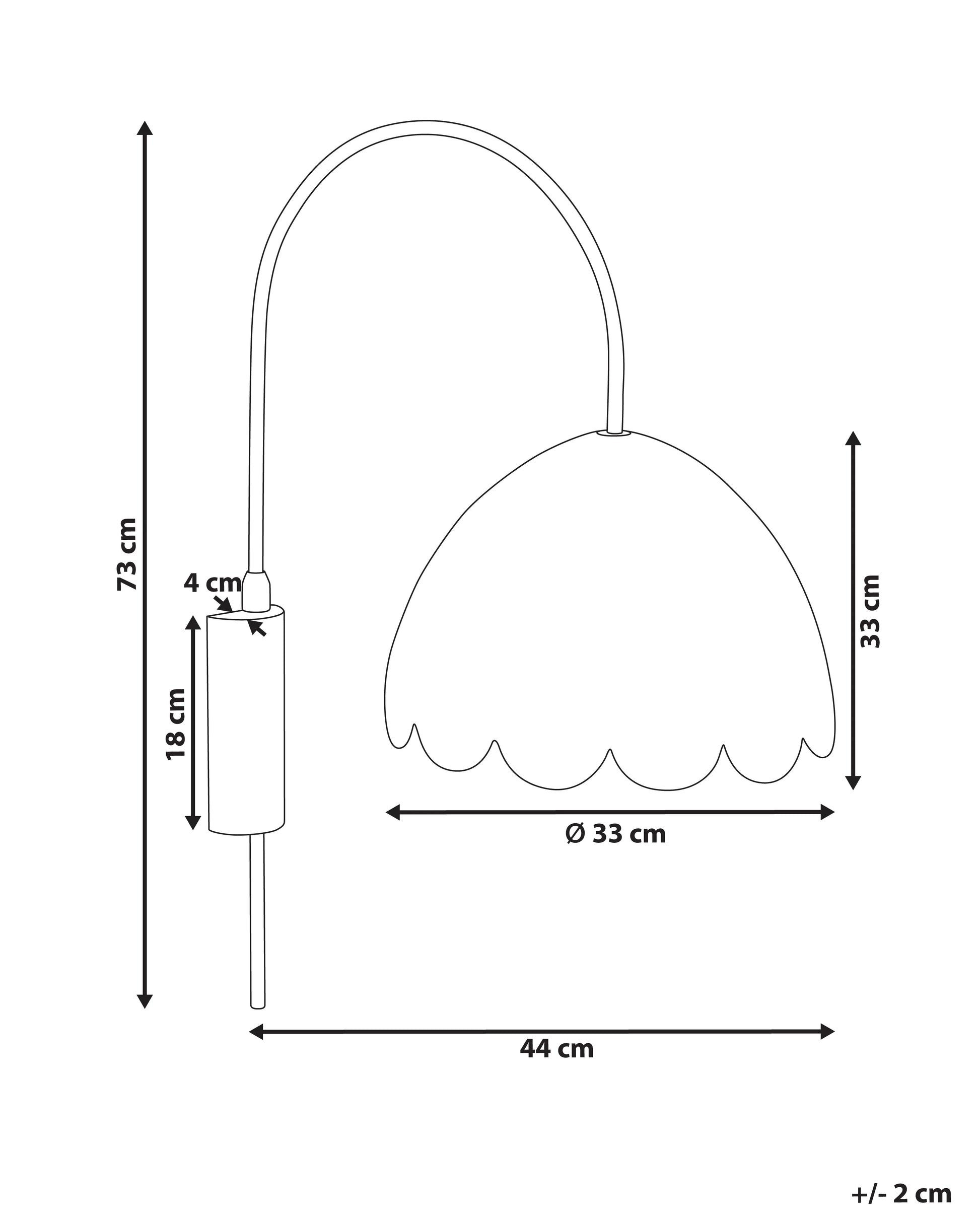  Wall Lamp VALUKKAI Rattan Natural
