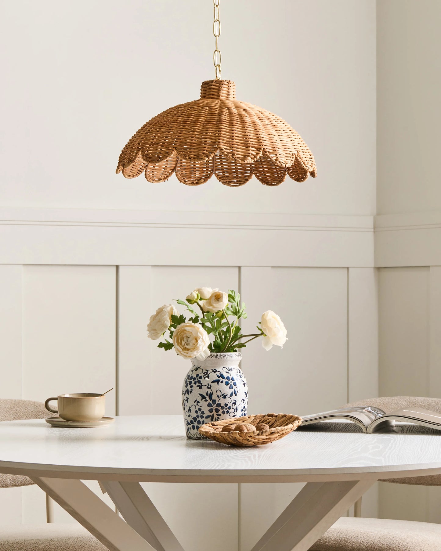  Pendant Lamp KUKULE Rattan Natural