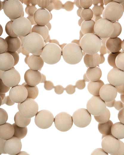  Chandelier PUSWELI Wood Light Brown