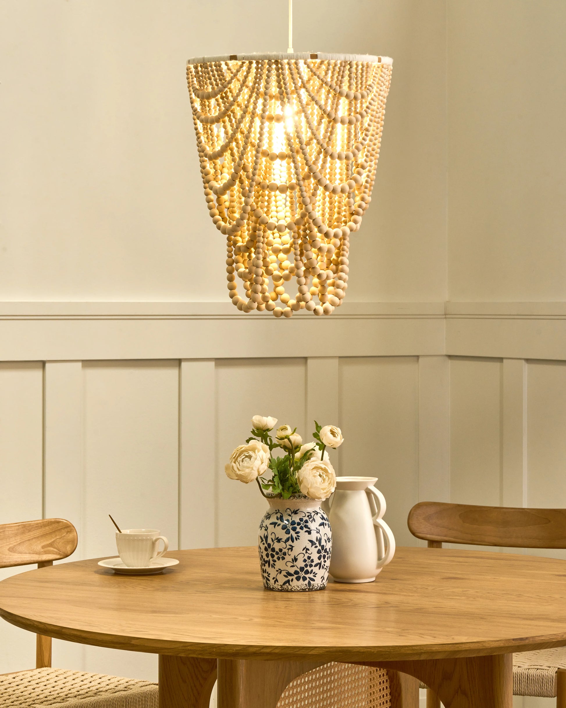  Chandelier ZOLA Wood Light Brown