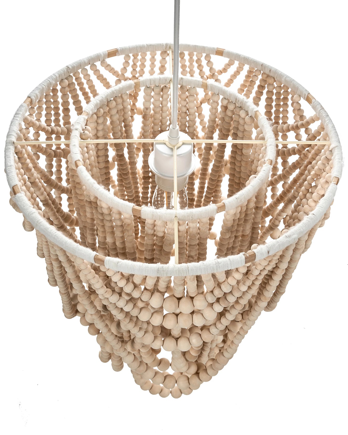  Chandelier ZOLA Wood Light Brown