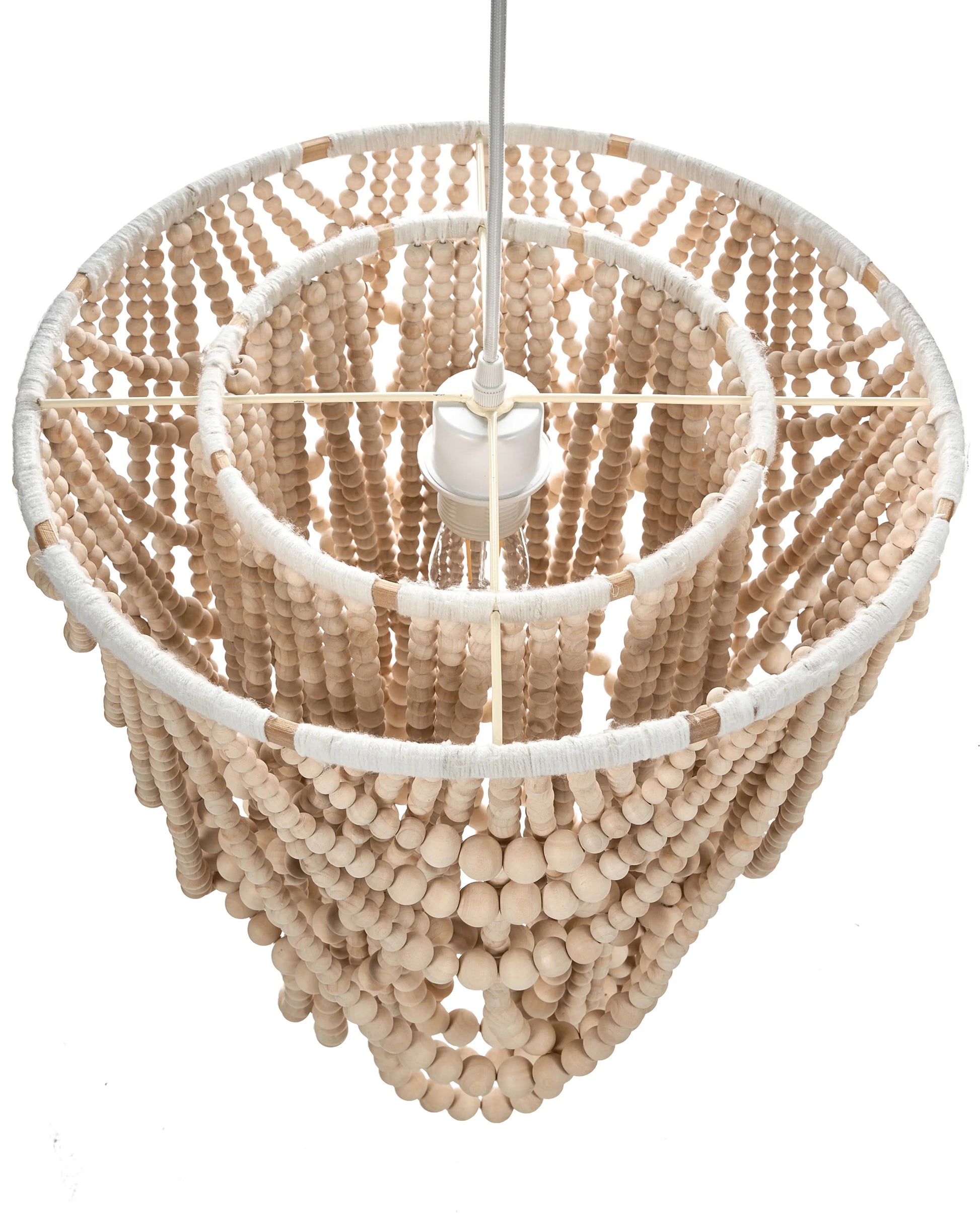  Chandelier ZOLA Wood Light Brown