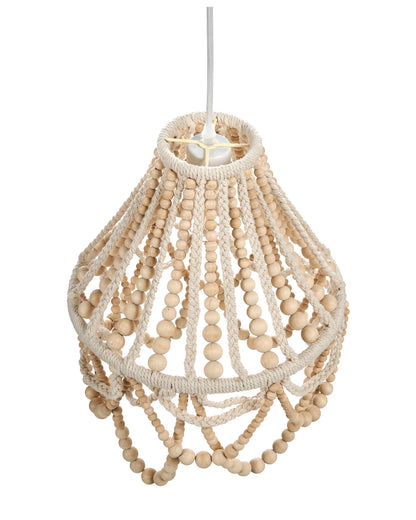  Chandelier MENIK Wood Light Brown