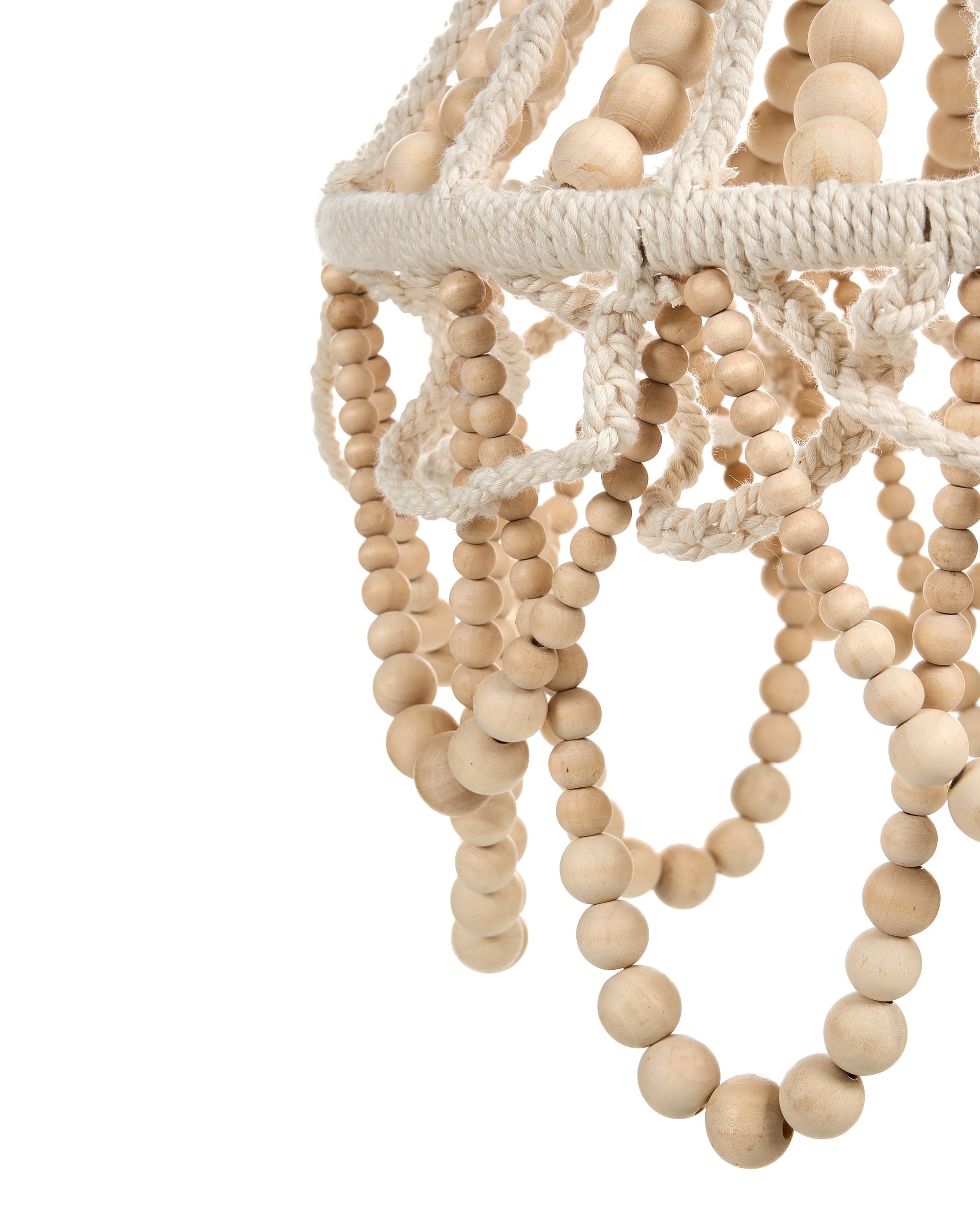  Chandelier MENIK Wood Light Brown