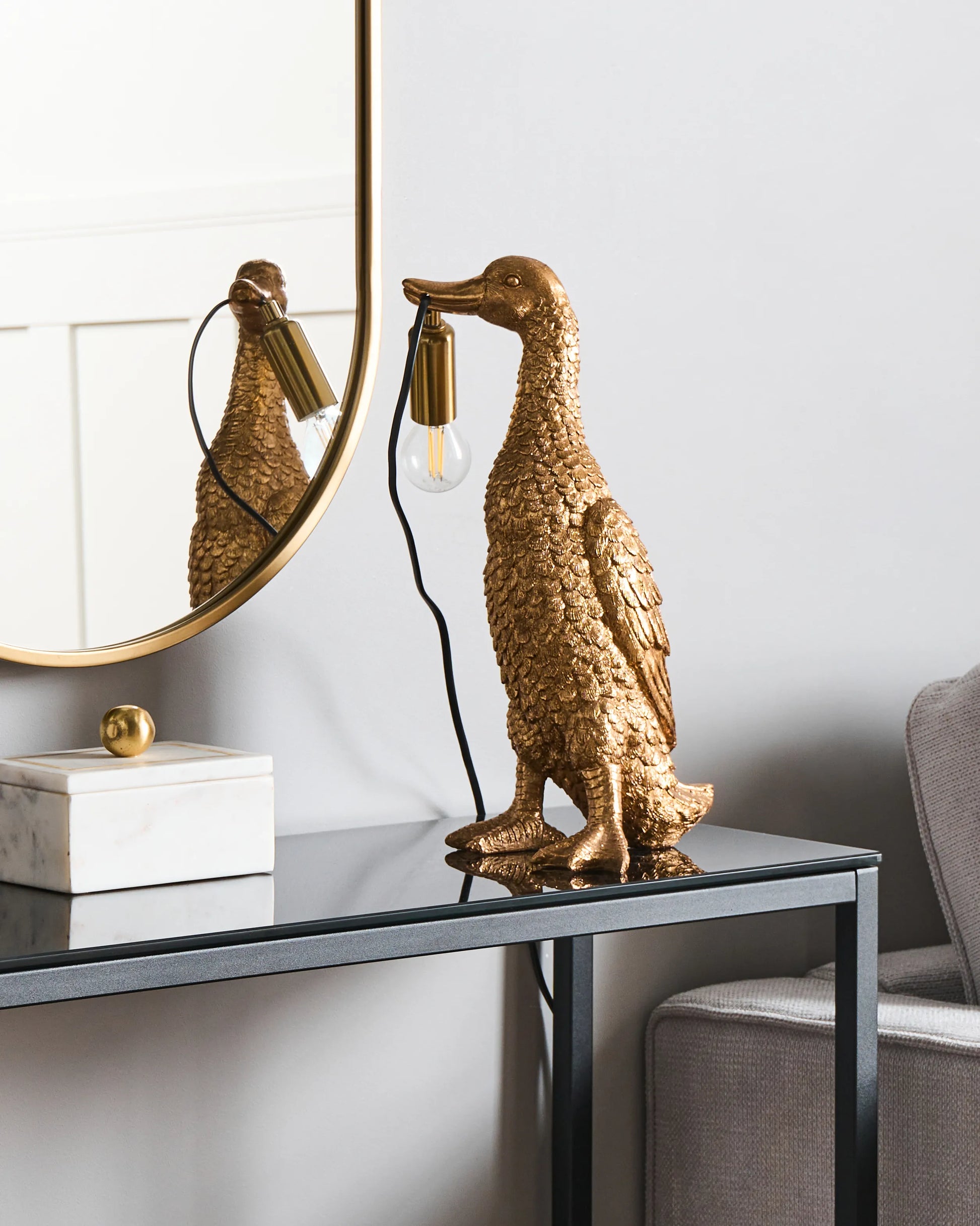 Table Lamp Duck ANATIS Gold
