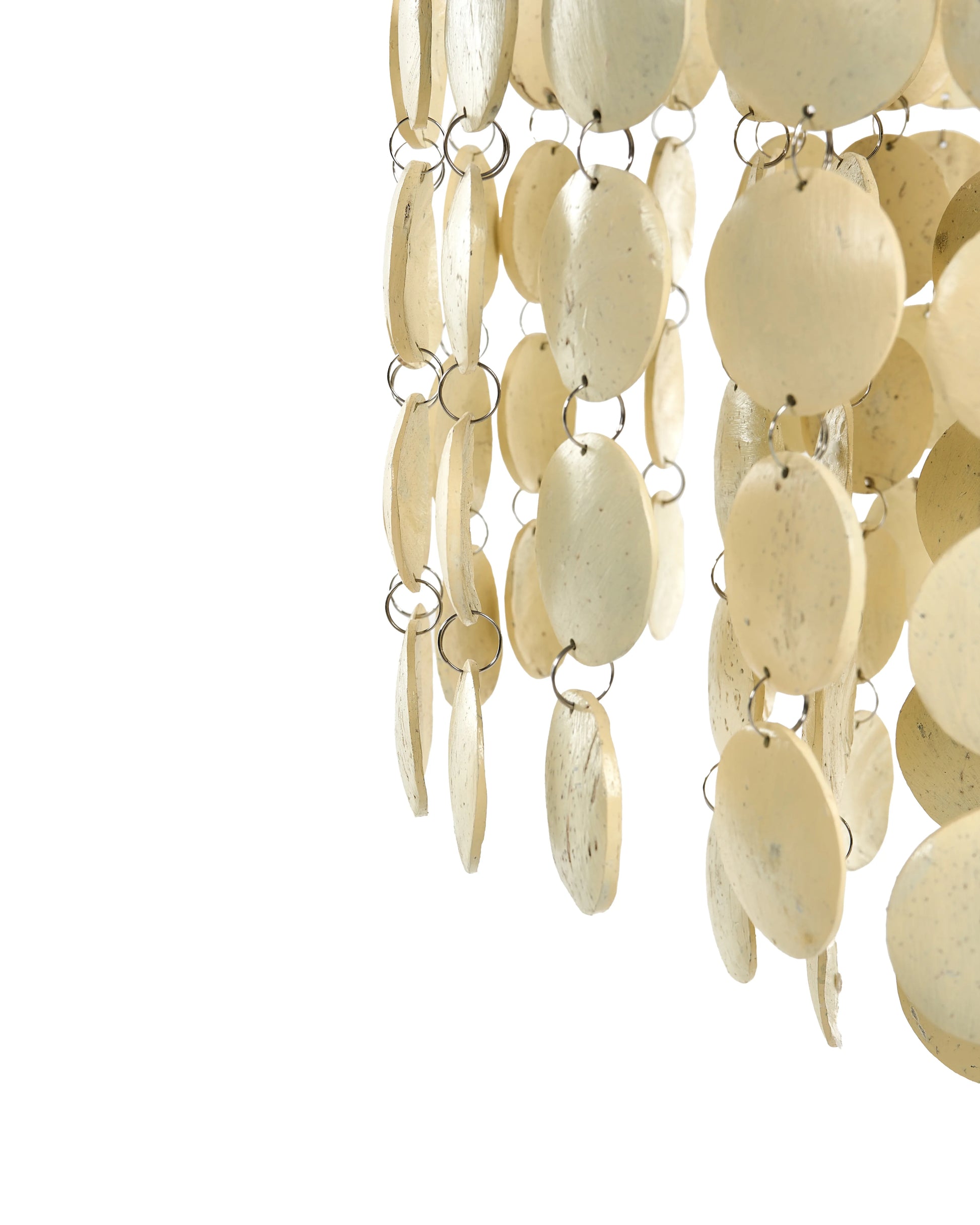  Chandelier PARANGI Coconut Shell Light Beige