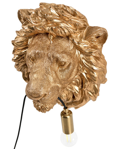  Wall Lamp Lion SIMBA Gold
