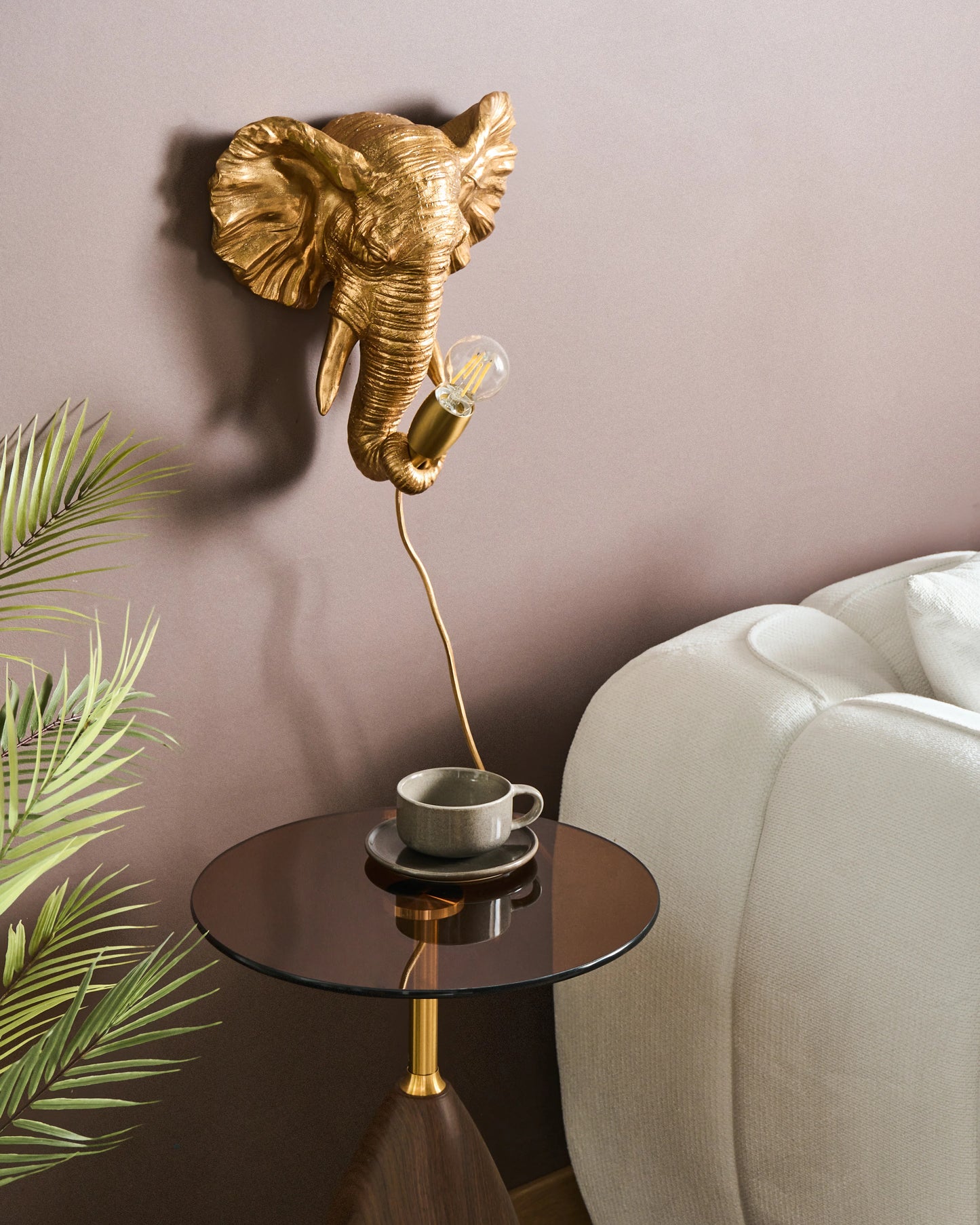  Wall Lamp Elephant ELEPHANTI Gold