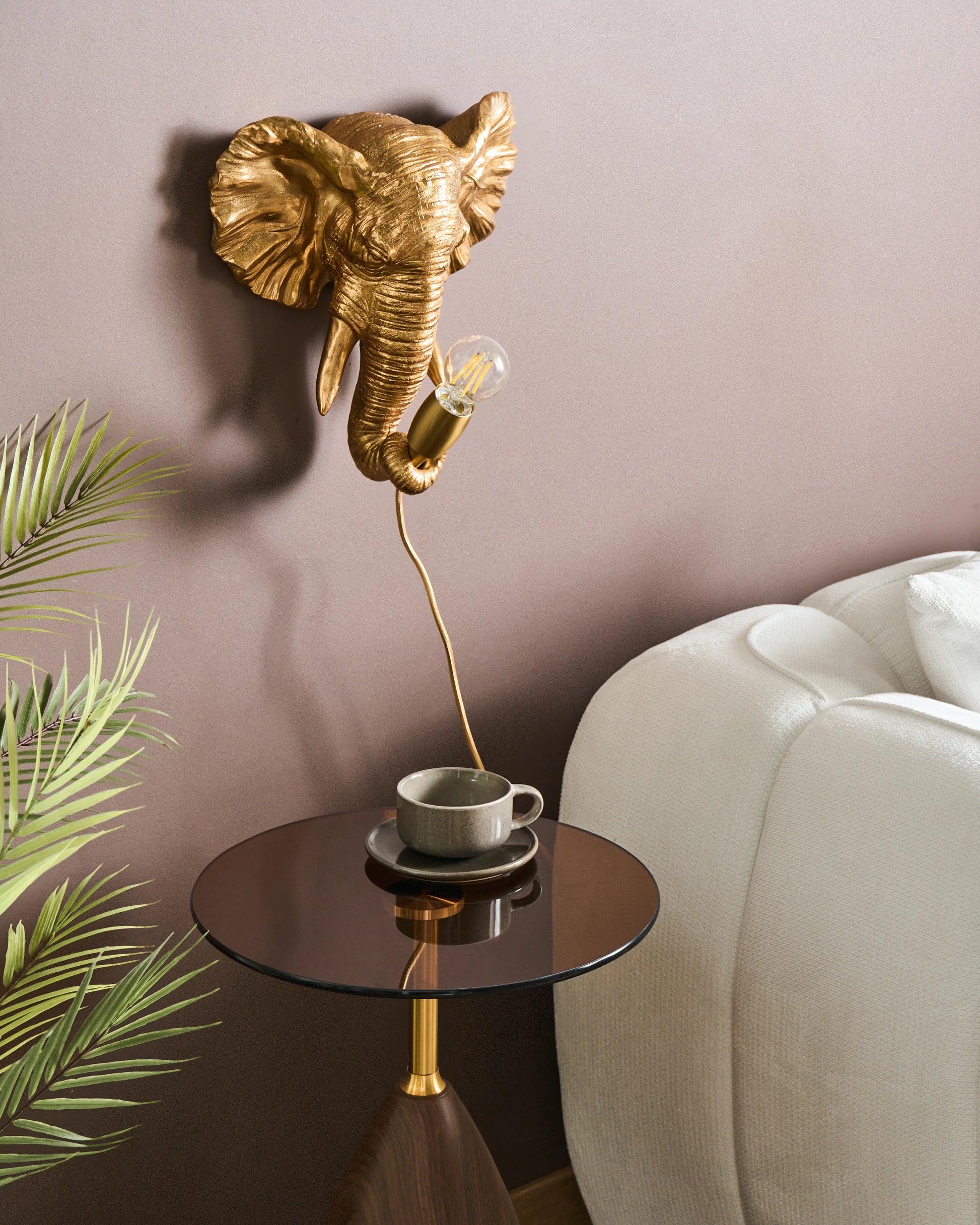  Wall Lamp Elephant ELEPHANTI Gold