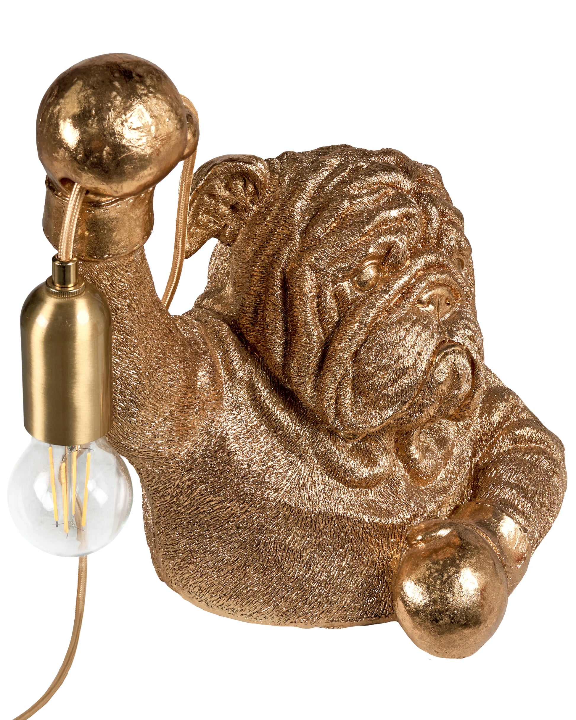  Table Lamp Dog MIKE Gold