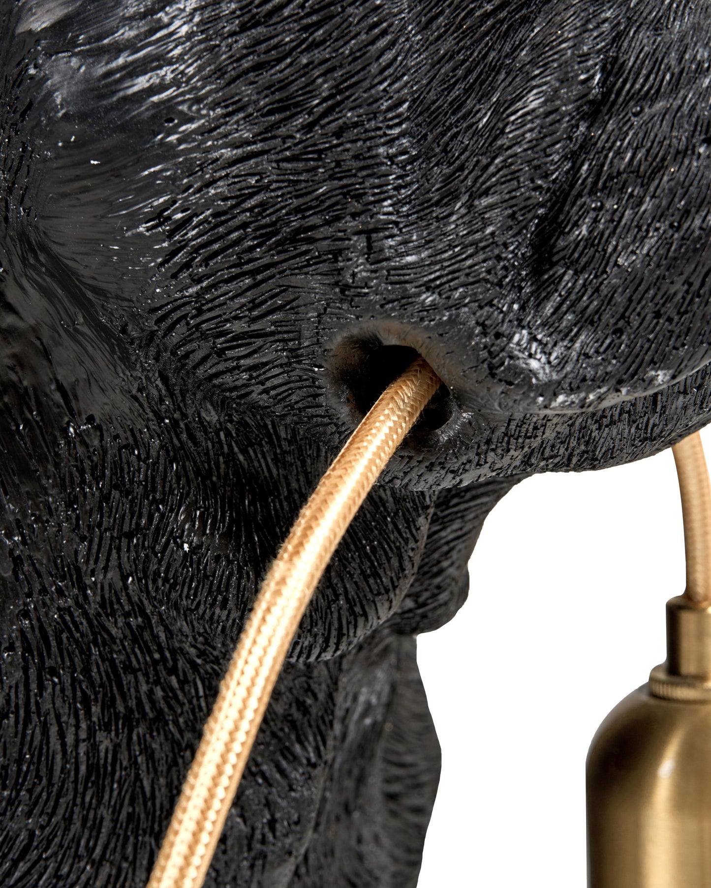  Table Lamp Dog BAXTER Black