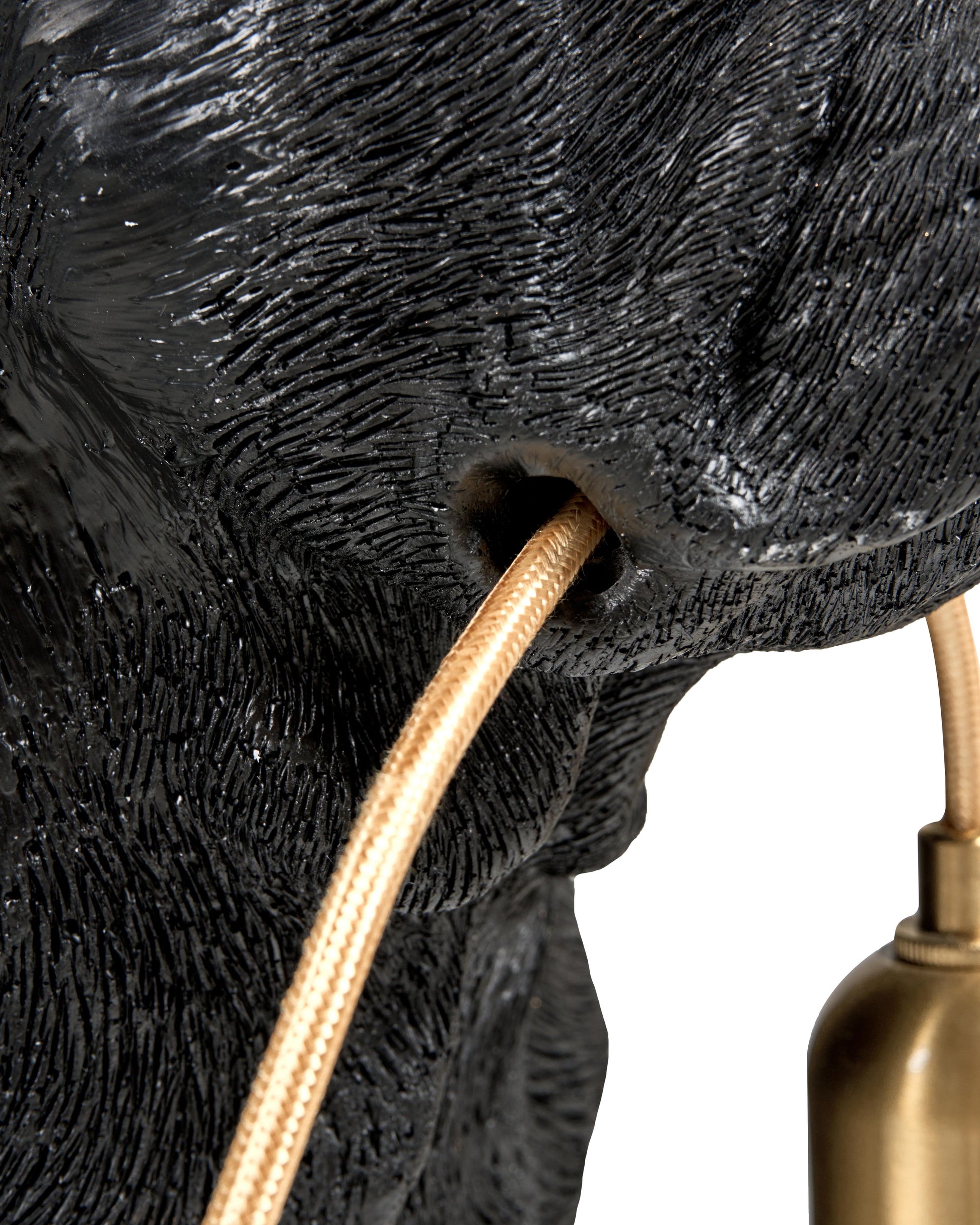  Table Lamp Dog BAXTER Black