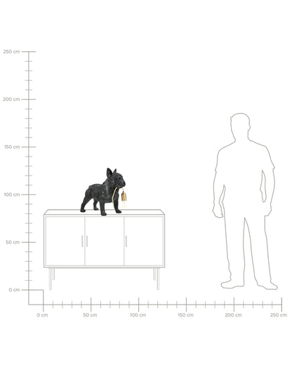  Table Lamp Dog BAXTER Black