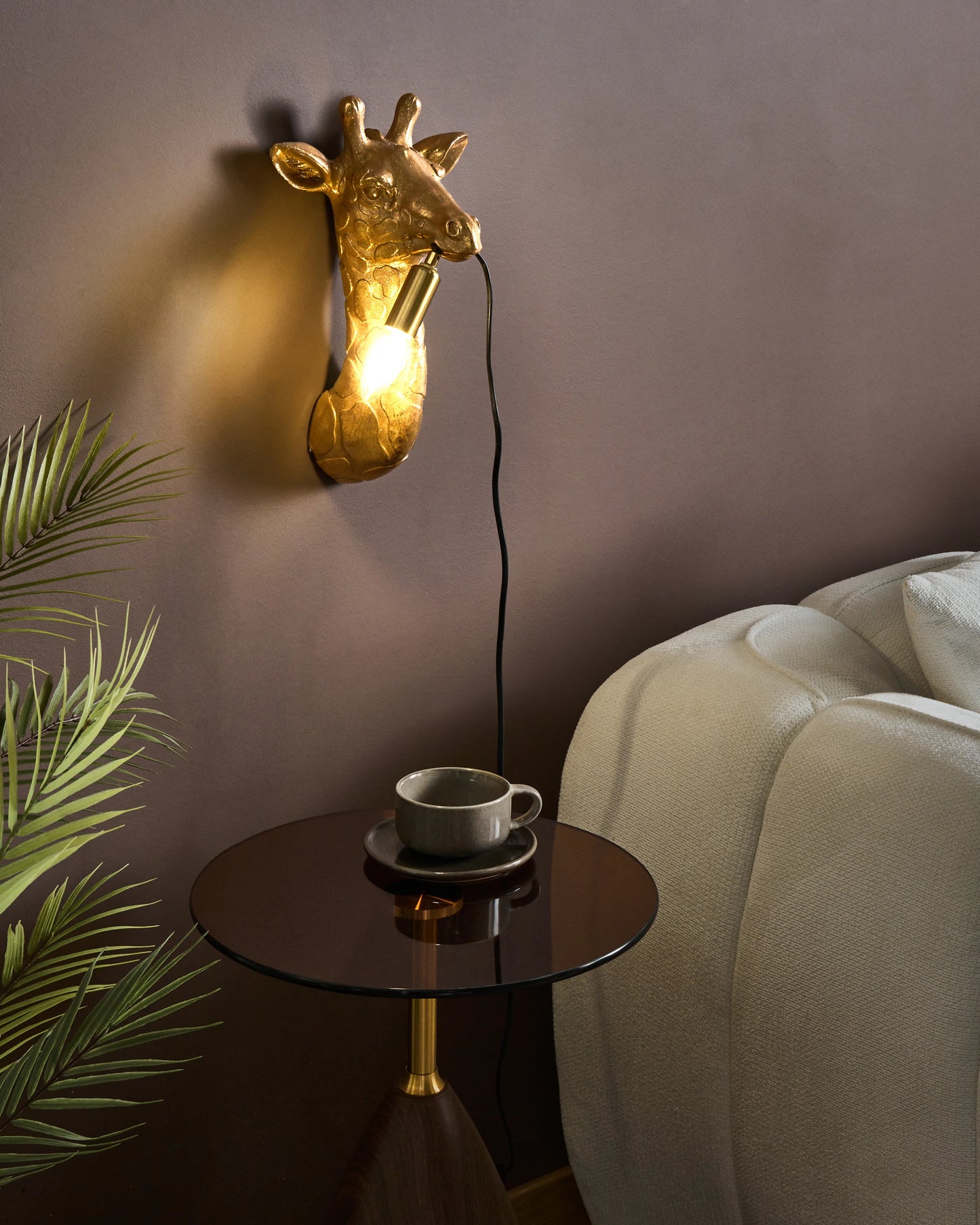 Wall Lamp Giraffe MERLIN Gold