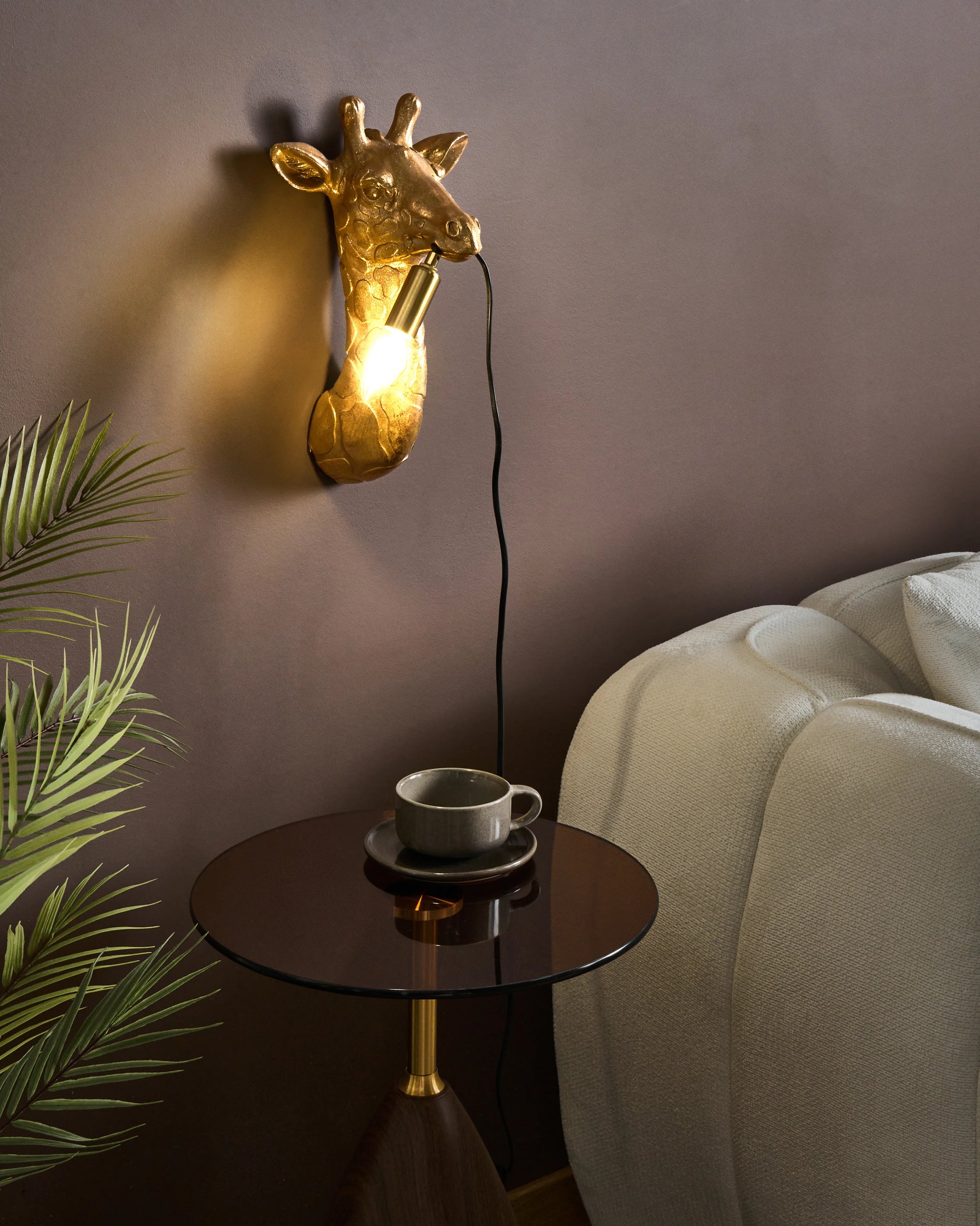  Wall Lamp Giraffe MERLIN Gold