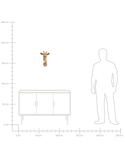  Wall Lamp Giraffe MERLIN Gold
