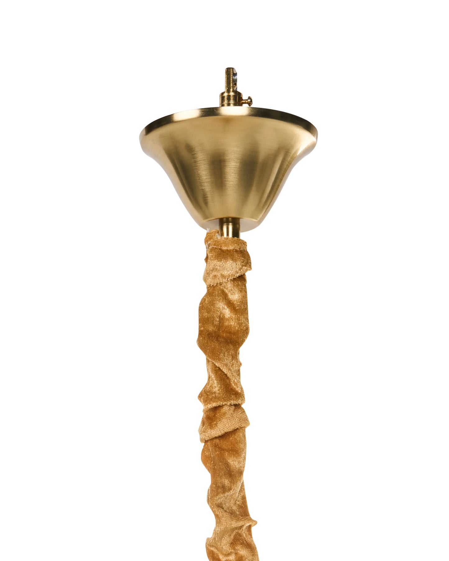  Chandelier CARAVELI Glass Brass