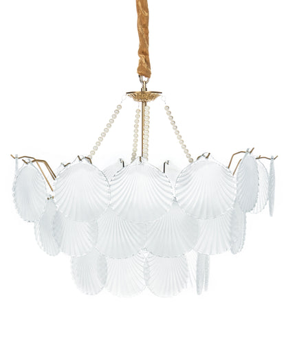  Chandelier BIGOTE Glass Brass