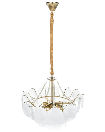  Chandelier BIGOTE Glass Brass