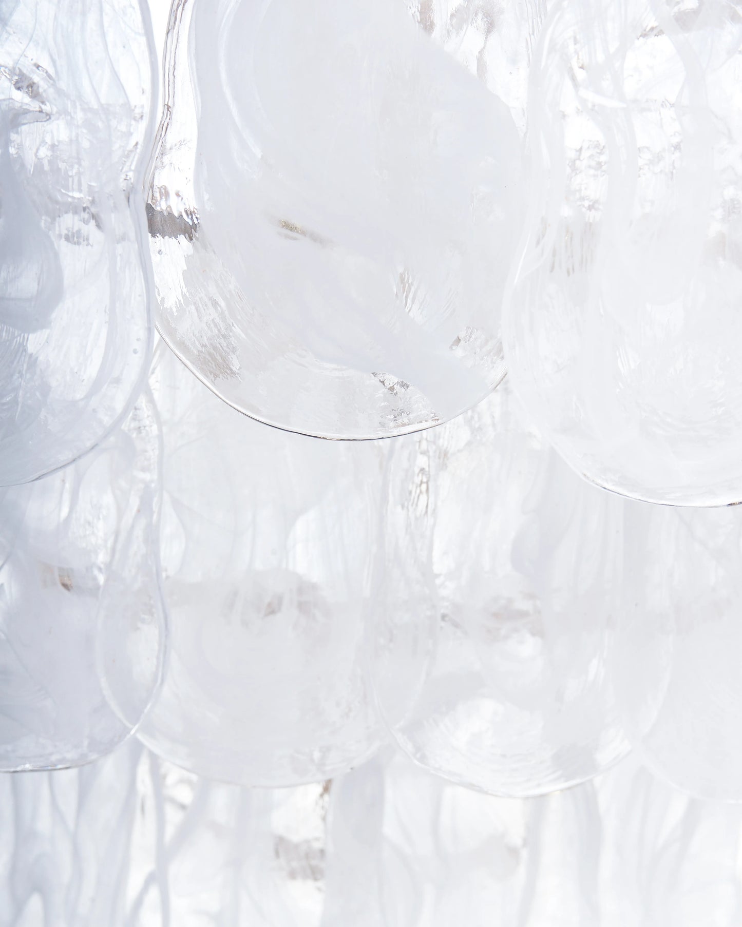  Chandelier OSMORE Glass Brass