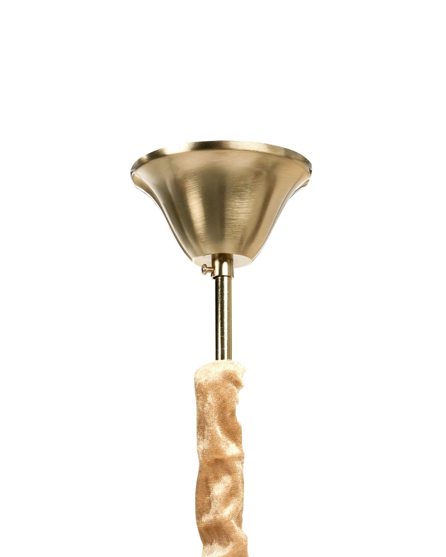 Chandelier AGUARICO Glass Brass