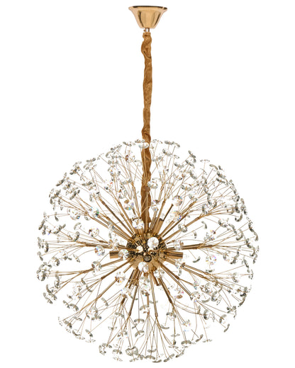  Chandelier TIMANE Glass Brass