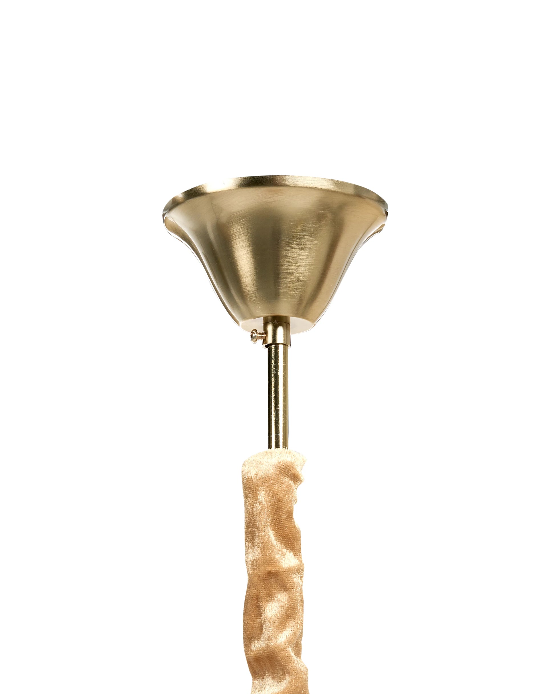  Chandelier TIMANE Glass Brass