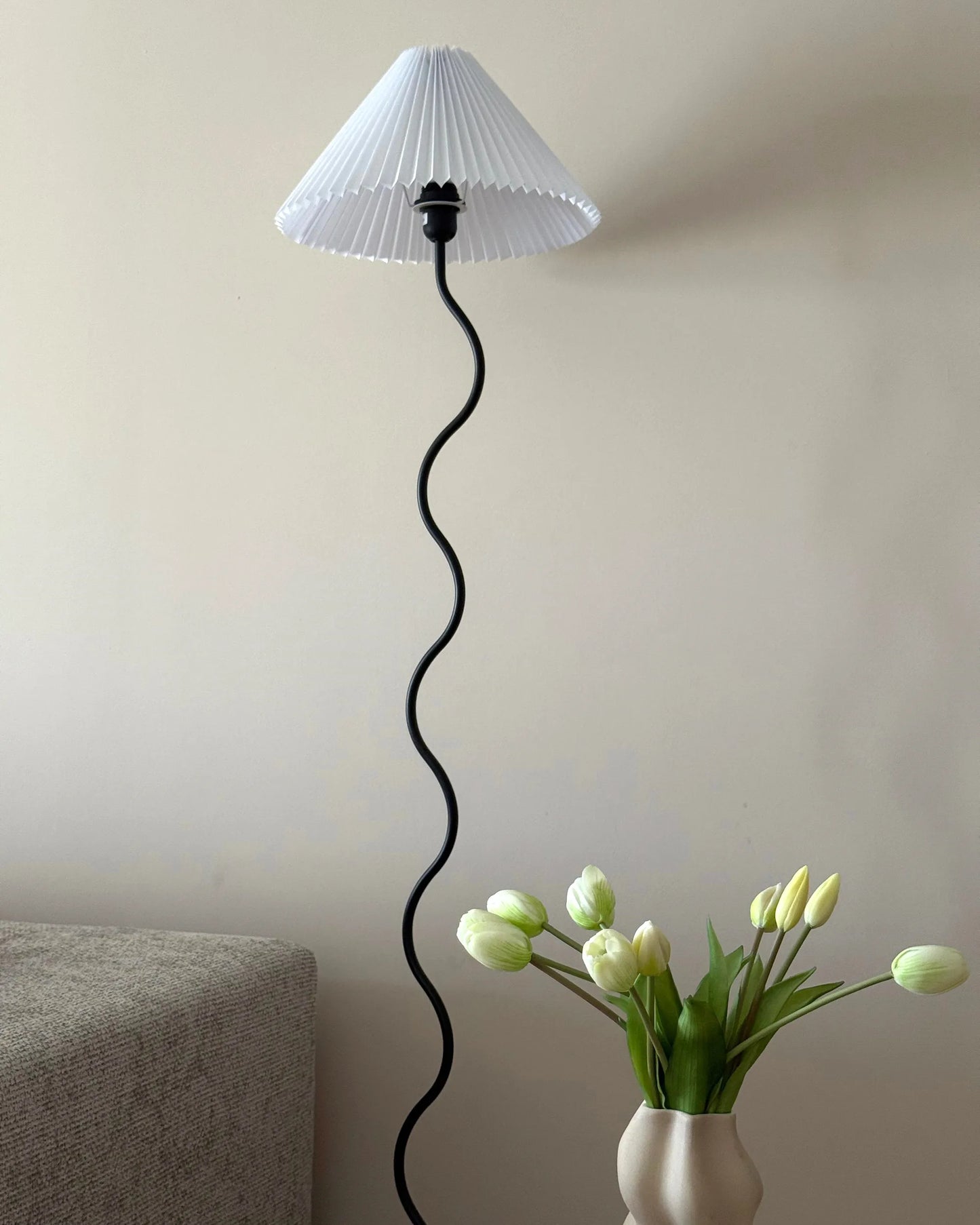  Floor Lamp JIKAWO Metal Black