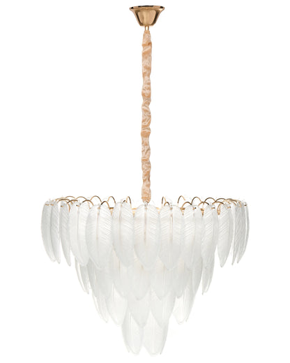  Chandelier MAHAICA Glass Brass