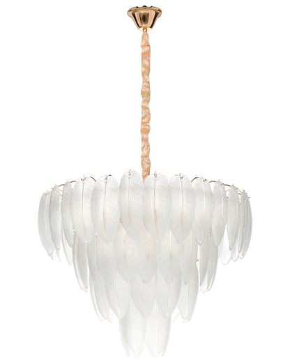  Chandelier MAHAICA Glass Brass