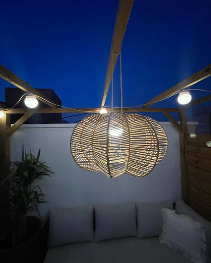  Pendant Lamp KIBI Rattan Natural