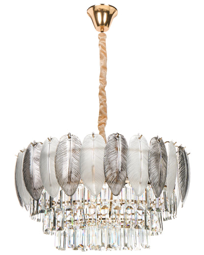  Chandelier CANAGUA Glass Brass