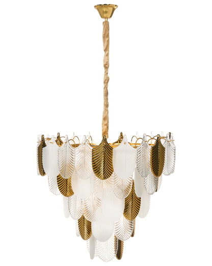  Chandelier AGUIRRE Glass Brass