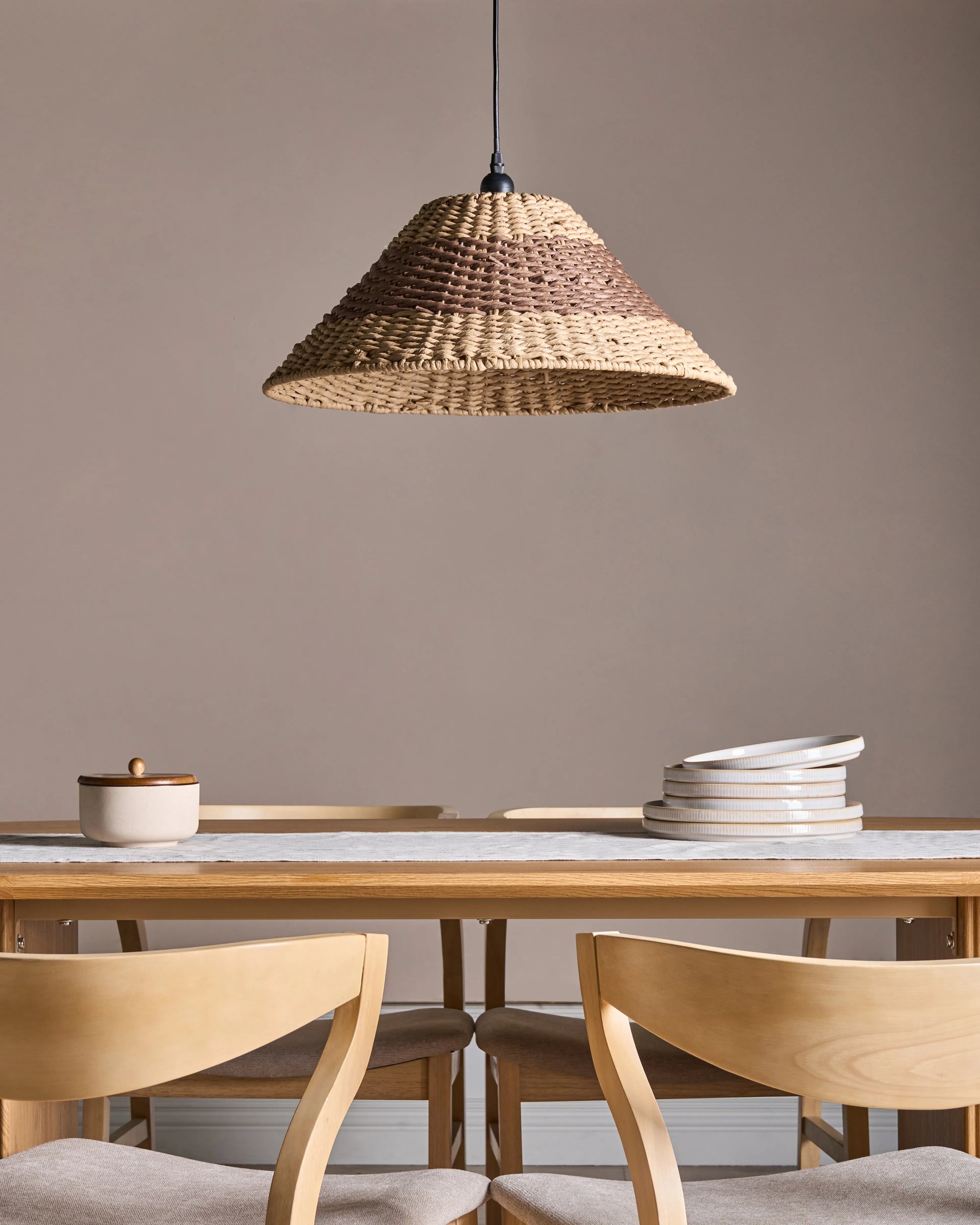  Pendant Lamp BANCAL Paper Rope Natural
