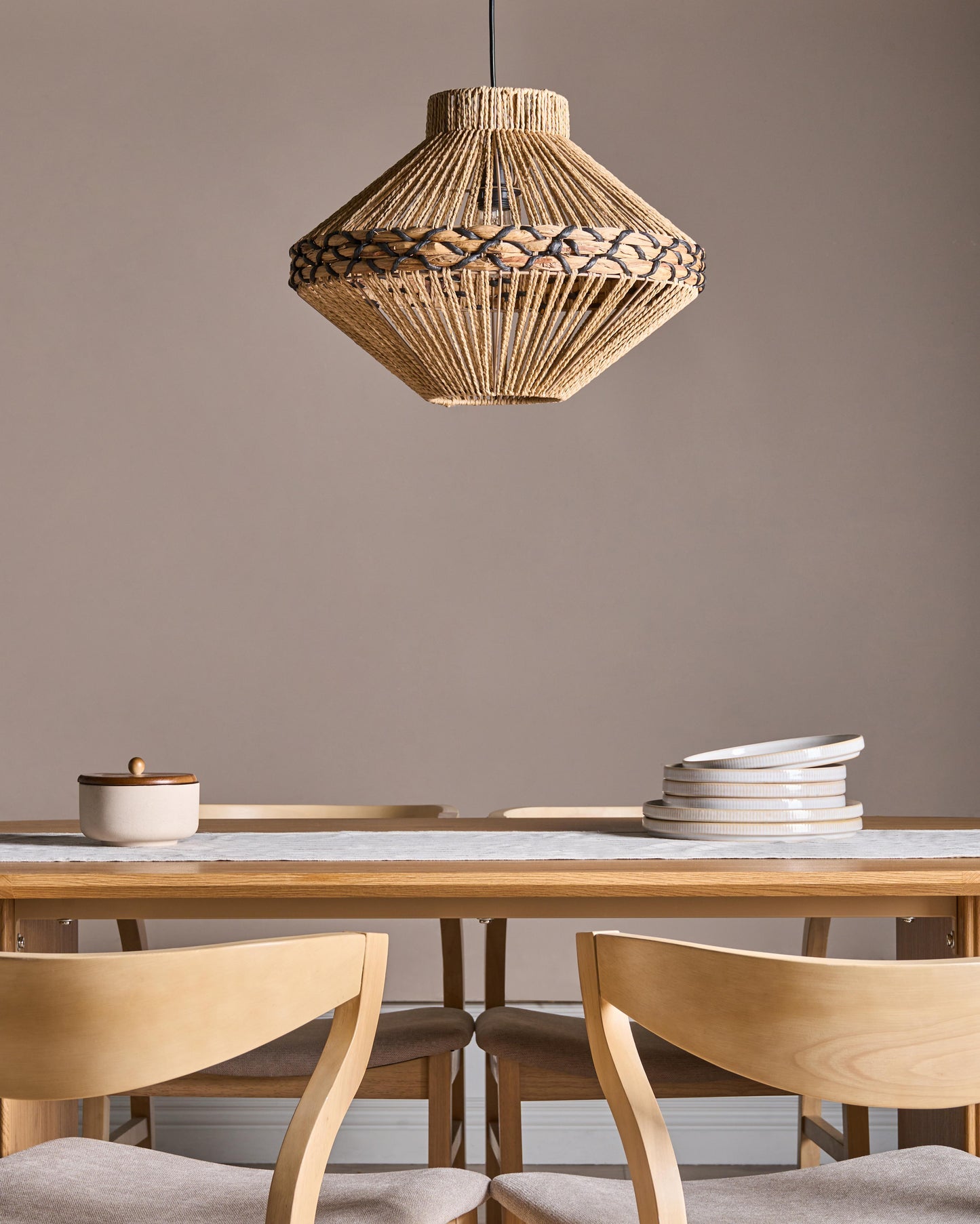  Pendant Lamp RABACCA Paper Rope Natural