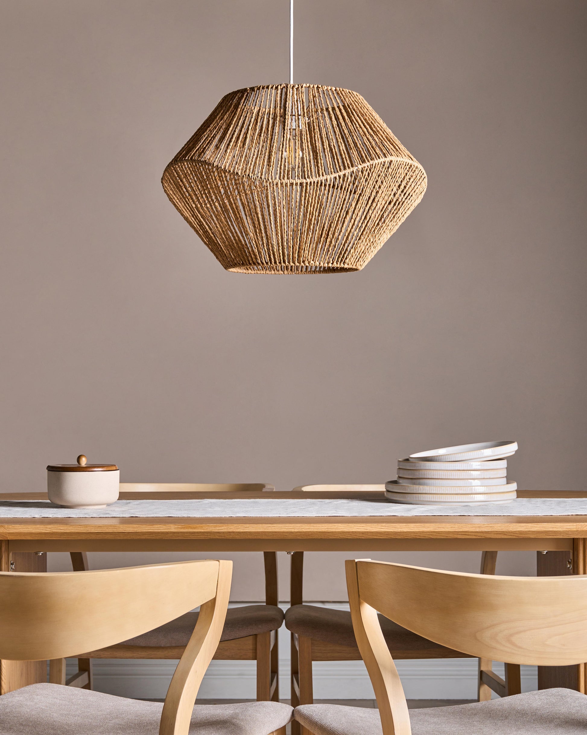  Pendant Lamp YAMBOU Paper Rope Natural
