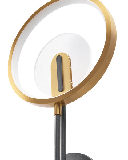  LED Wall Lamp SAMBRE Metal Gold Black