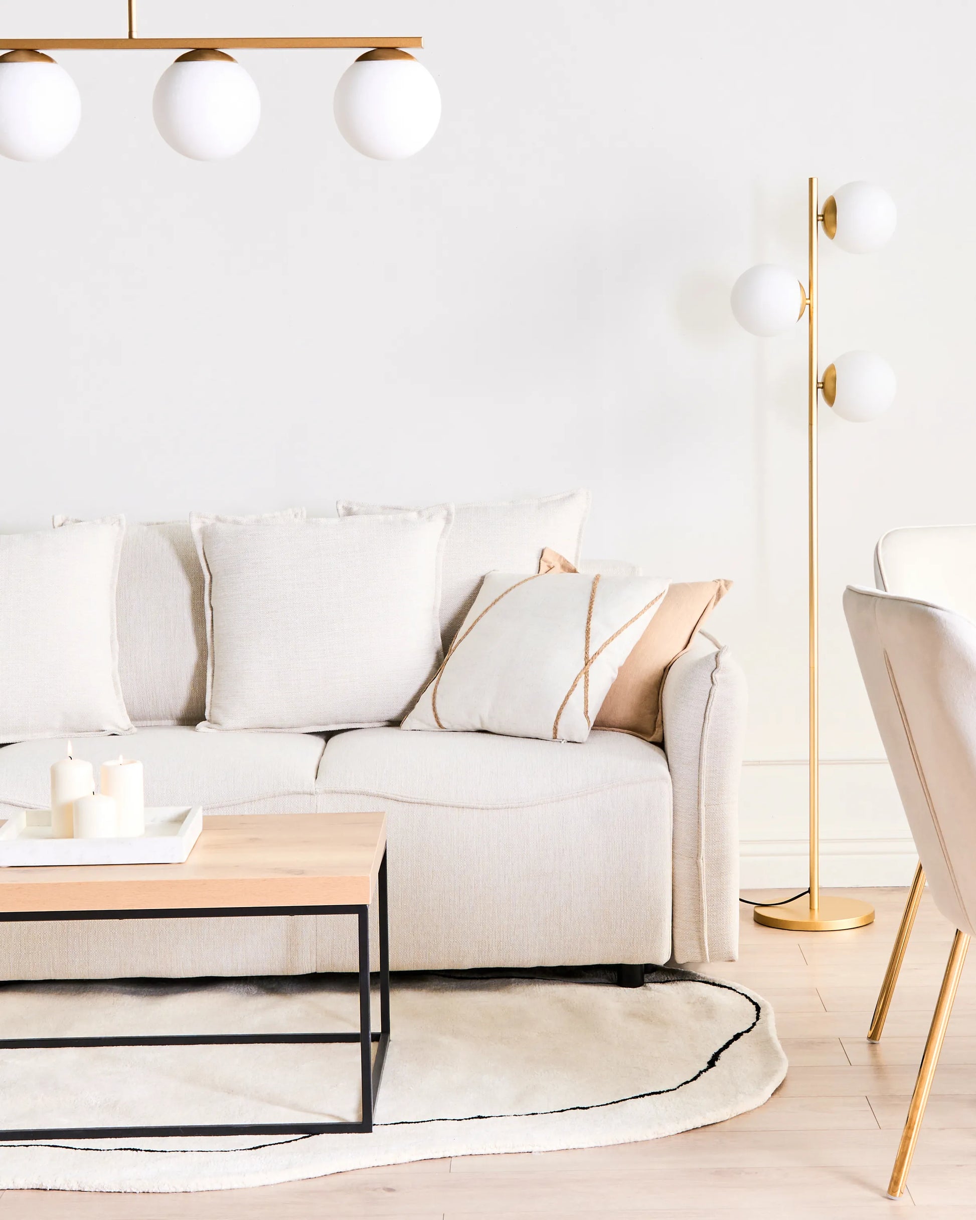  Floor Lamp WADI Metal Gold