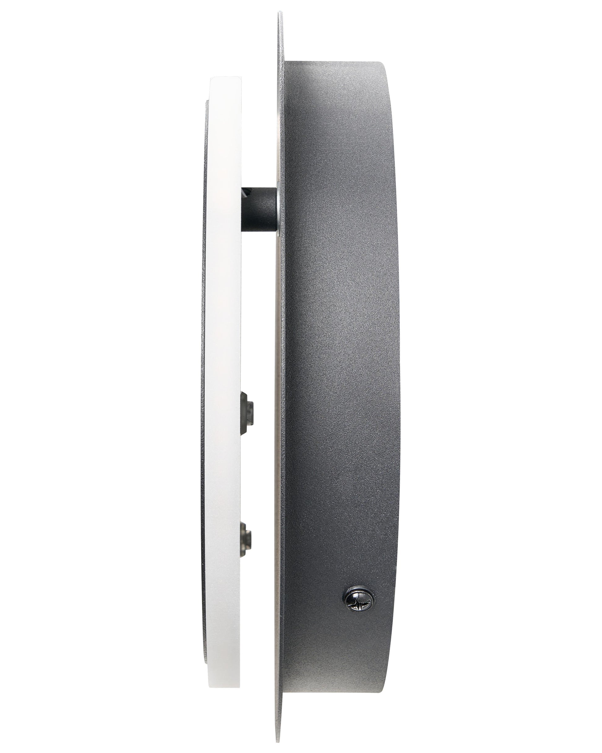  Set Of 2 Wall Lamps SEMNON LED Metal Black