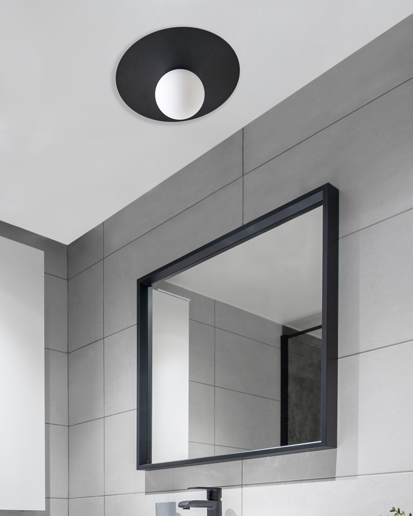  Ceiling Lamp TARDES Metal Black