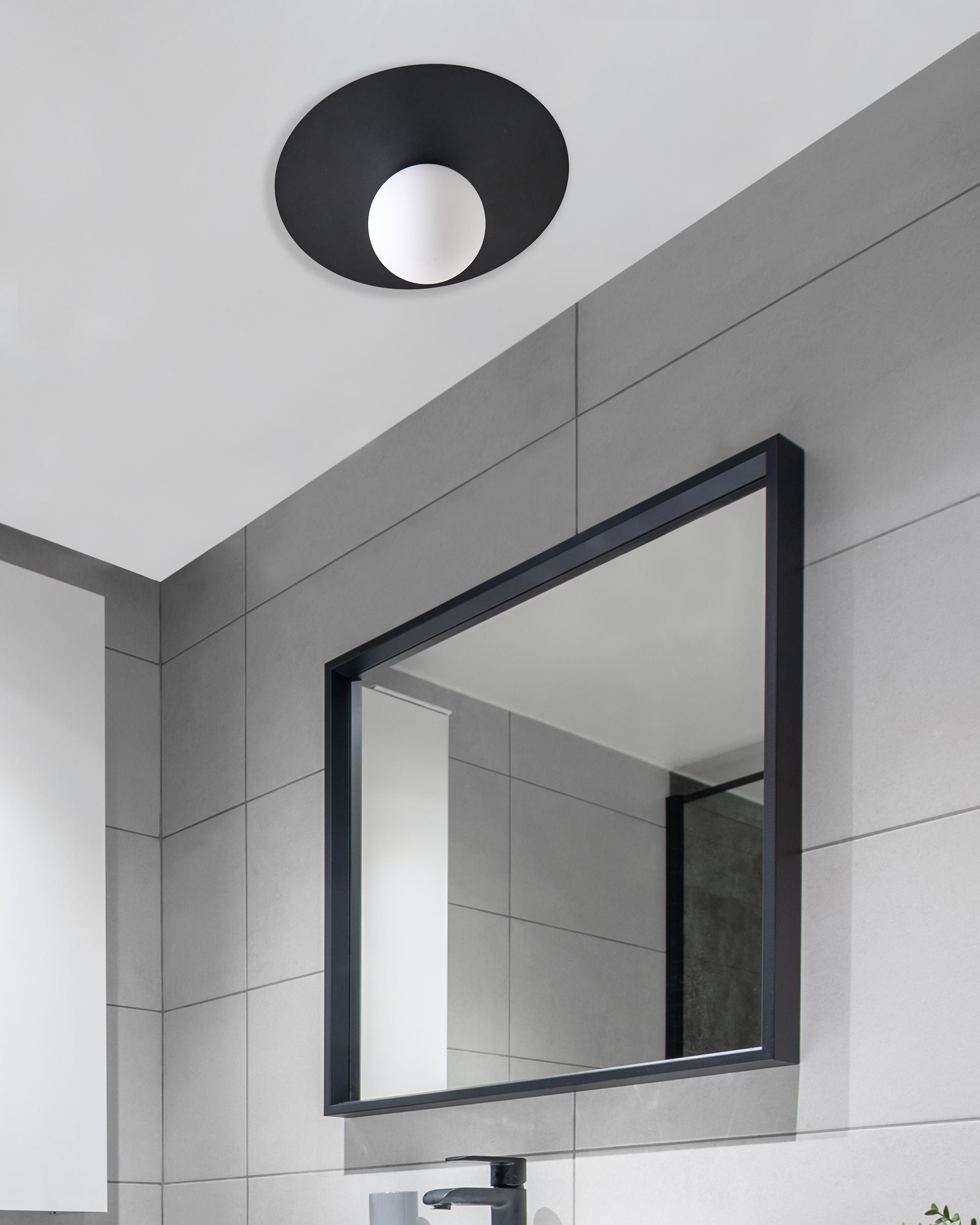  Ceiling Lamp TARDES Metal Black