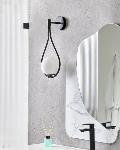  Wall Lamp AUROUE Metal Black