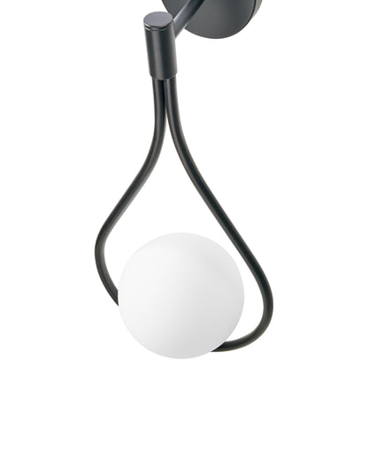  Wall Lamp AUROUE Metal Black